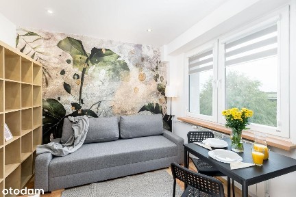 Nowoczesna kawalerka z przestronna kuchnią - os.Tysiąclecia