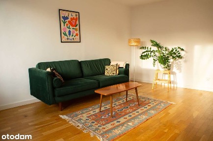 Jasne, ciche mieszkanie na Bielanach blisko Parku Jarnuszkiewicza.