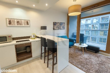 Studio z wydzieloną sypialnią w 19.Dzielnicy