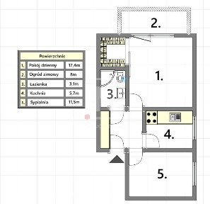 Parking; Ogród zimowy; 10 minut do metra