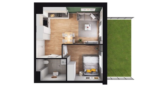 ul. Myśliwska, Płaszów, Podgórze, Kraków, małopolskie