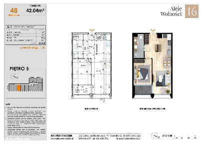 ALEJE WOLNOŚCI 16 - NOWE MIESZKANIE W STANIE DEWELOPERSKIM
