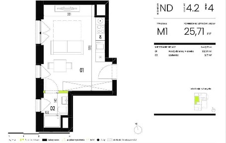 Piekna kawalerka w topowej lokalizacji idealna pod