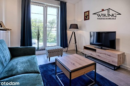 Dwupokojowe mieszkanie z widokiem na jezioro