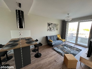 Nowe mieszkanie 35m2, 2 pokoje, wyposażone.