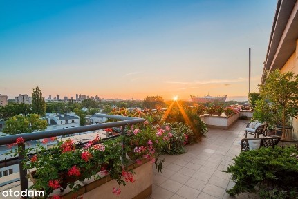 Penthouse na Saskiej Kępie - spektakularny widok