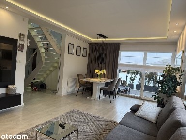 Przestronny, dwupoziomowy apartament z ogrodem - Warszewo / Osów