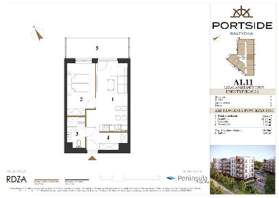 2-pokojowe mieszkanie 39m2 + balkon Bez Prowizji
