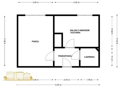 36m2 | Rondo Matecznego | Do remontu