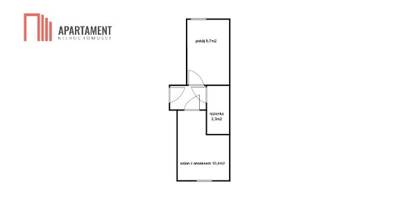Mieszkanie 2-pokoje z potencjałem!