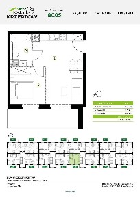 Przy lesie (cisza, śpiew ptaków)-z BALKONEM-blisko Wrocławia-wykończone
