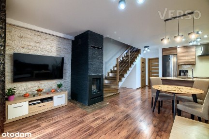 Bliźniak z Tarasem. Ogród jak z bajki.Klimatyzacja