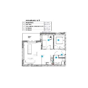 3-pokojowe mieszkanie z balkonem wśród drzew w Olszówce