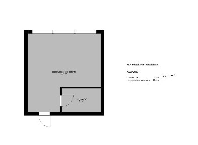Kawalerka w świetnej lokalizacji, 27m2 do remontu