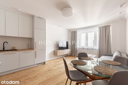 Nowoczesne mieszkanie z tarasem na Powiślu