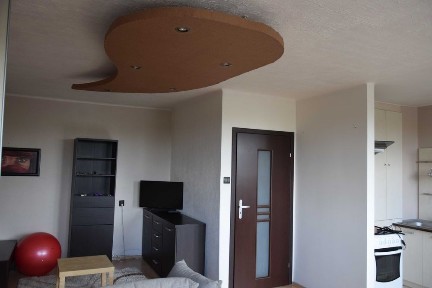 Duża kawalerka z otwartą kuchnią - k. Ronda Lotników Lwowskich