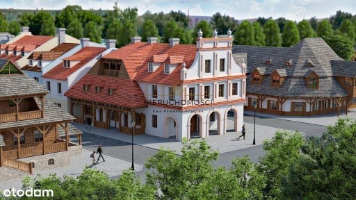 Kawalerka z widokiem na rynek Miasteczka Kresowego