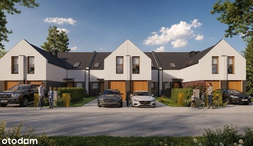 Ostatni dom w inwestycji 125 m2 stan deweloperski media ogród taras