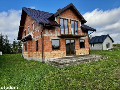Dom jednorodzinny 160 m², stan surowy zamknięty, działka 1131 m²
