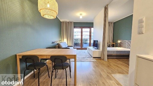 Grzegórzecka Wiślane Tarasy 38 m2 duży balkon