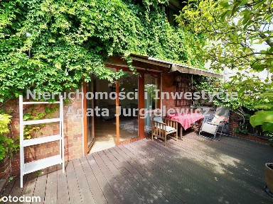 Szereg skrajny, piekny taras, ładna działka!