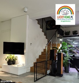 Łazy Magdalenka bliźniak wew. 4 pok. garaż,ogródek