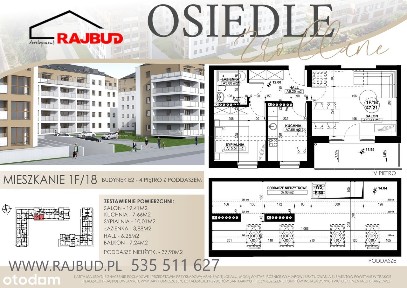Mieszkanie z poddaszem - łącznie 85,11m2