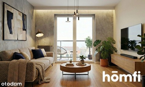 3 pokoje z balkonem i 2 miejscami parkingowymi