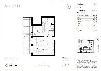 3-pokojowe mieszkanie 60m2 + taras Bez Prowizji