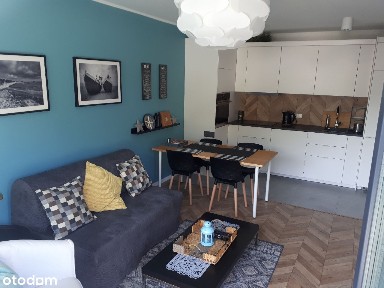 Apartament Nadmorskie Tarasy, 49m2, ogódek, garaż