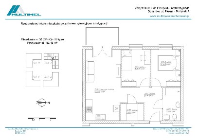 3-pokojowe mieszkanie 52m2 Bez Pośredników