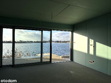 Nowoczesny Dom 90 m² nad Jeziorem Spalona | Prywatna Plaża i Pomost