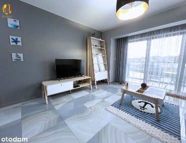 Ustka • Bulwary Portowe • Apartament Premium 49 m² z widokiem na port