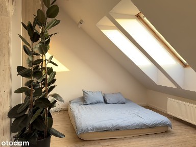 Przestrzenne studio z klimatyzacją