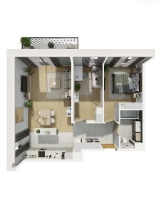 Narożne 3pokoje z oknem w kuchni! 4/4Piętro.Gotowe