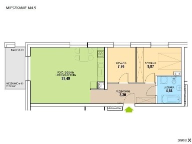 Okazja mieszkanie na Łężycy