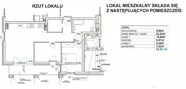 3 pokojowe mieszkanie dostępne od ręki
