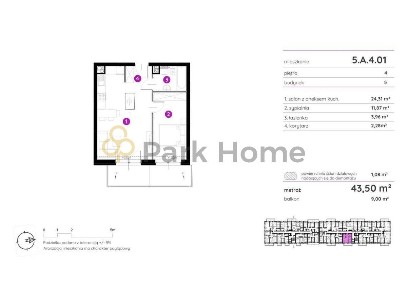 2 pokoje | duży balkon | dostępne od ręki |