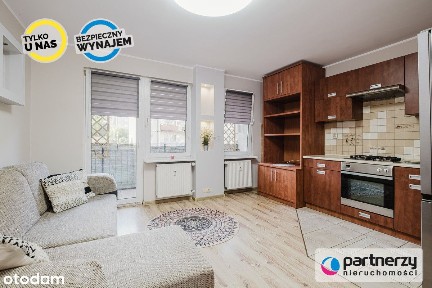 2 pokoje- parter z balkonem- w sąsiedztwie lasu/