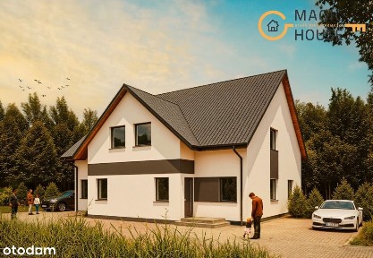 Dom w zabudowie bliźniaczej, Szemud