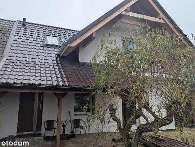 Bliźniak w Załomiu 120m2, działka 730 m2 oraz budynek gospodarczy 26m