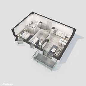 Mieszkanie 49,70 m2 + skrytka 2,74 m2 | C1/2