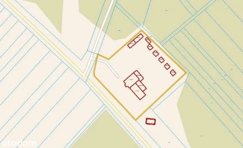 Budynek usługowo-hotelowy + 5 domków letniskowych
