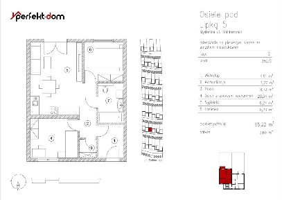 Osiedle Pod Lipką 5 | mieszkanie 3-pok. | 38C2