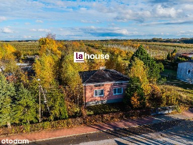 Duża działka 5101 m² z domem, wszystkie media, Błędów, ul. Dolna