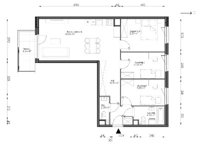 Mieszkanie 4 pok * Świetny układ pomieszczeń * Niedaleko SKM * 0% PCC