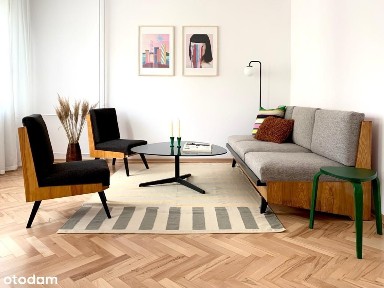 Stylowe 3pokojowe mieszkanie z balkonem w Śródmieściu