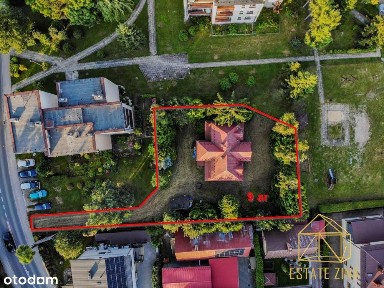 Dom w centrum Rabki, wyjątkowa działka