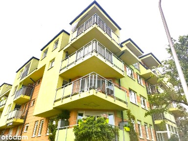 Balkon Klima M. Parkingowe Rowerownia Kameralnie Widok na Zieleń