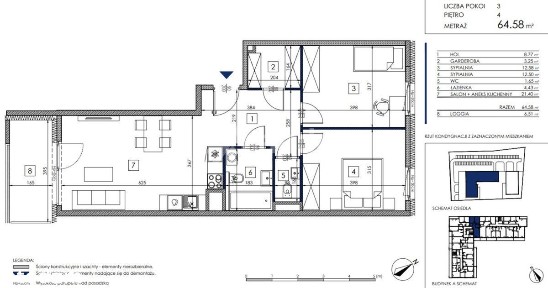 3-pokojowe mieszkanie z panoramicznym widokiem!
